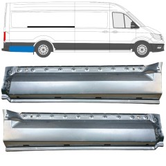 Panel de reparación guardabarros trasero para Volkswagen Crafter 2017- / Izquierda+Derecha / Conjunto 11597