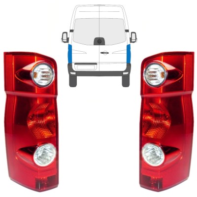 Lámpara trasera para Volkswagen Crafter 2005-2017 / Izquierda+Derecha / Conjunto 15574