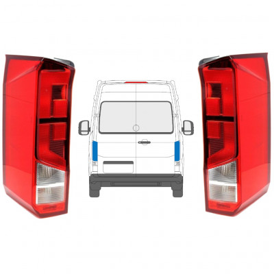 Lámpara trasera para Volkswagen Crafter 2017- / Izquierda+Derecha / Conjunto 12922