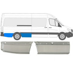 Panel de reparación guardabarros trasero para Mercedes Sprinter 2006-2018 / Derecho / Conjunto 10515