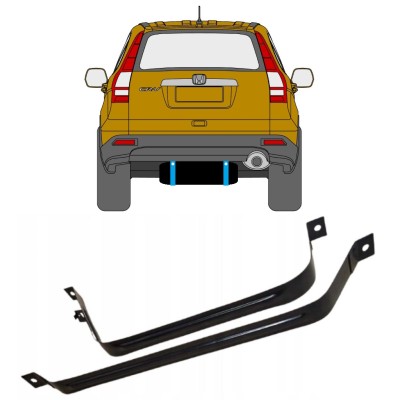 Banda de sujeción, depósito de combustible para Honda CR-V 2006-2011 15018