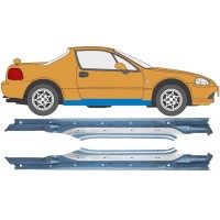 Umbral completo para Honda Civic Del Sol 1992-1998 / Izquierda+Derecha / Conjunto 10537