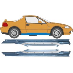 Umbral completo para Honda Civic Del Sol 1992-1998 / Izquierda+Derecha / Conjunto 10537