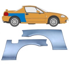 Panel de reparación guardabarros trasero para Honda Civic Del Sol 1992-1998 / Conjunto 9196
