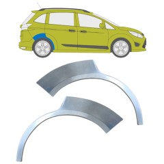 Panel de reparación guardabarros trasero para Ford C-Max 2010-2019 Grand / Izquierda+Derecha / Conjunto 15875