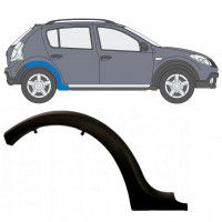 Moldura lateral guardabarros trasero para Dacia Sandero Stepway 2008-2013 / Derecho 9033