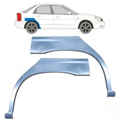 Panel de reparación guardabarros trasero para Daewoo Nubira 1997-2004 / Izquierda+Derecha / Conjunto 11094