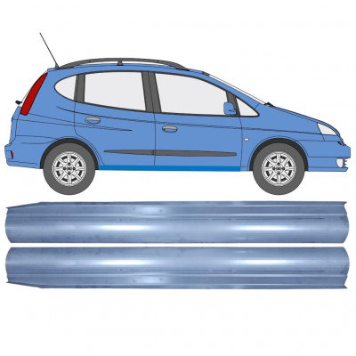 Panel de reparación del umbral para Daewoo Tacuma 2000-2004 / Izquierda+Derecha / Conjunto 9976