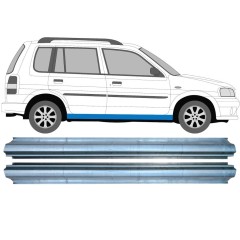 Panel de reparación del umbral para Mazda Demio 1996-2001 / Izquierda+Derecha / Conjunto 16288
