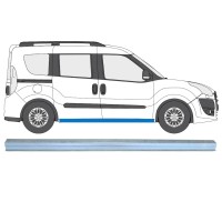 Panel de reparación del umbral para Fiat Doblo 2010-2022 / Izquierda = Derecha (simétrico) 15357
