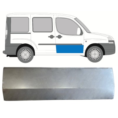 Panel de reparación puerta delantera para Fiat Doblo 2001-2010 / Derecho 14618