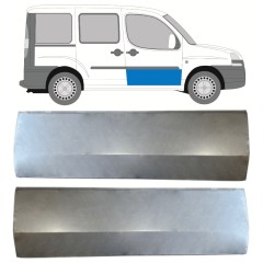 Panel de reparación puerta delantera para Fiat Doblo 2001-2010 / Izquierda+Derecha / Conjunto 14620