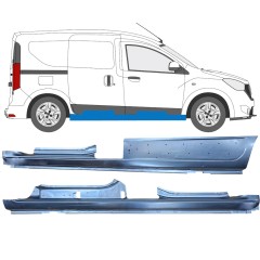 Umbral completo para Dacia Dokker 2012- / Izquierda+Derecha / Conjunto 10148