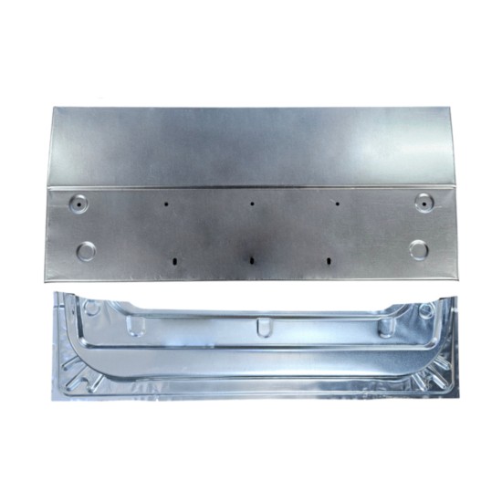 Panel de reparación puerta trasera interna + externa para Fiat Ducato 2006-2026 / Izquierda = Derecha (simétrico) / Conjunto 16395