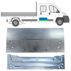 Panel de reparación puerta trasera interna + externa para Peugeot Boxer 2006-2026 / Izquierda = Derecha (simétrico) 16397