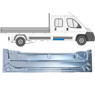 Panel de reparación puerta trasera interna para Peugeot Boxer 2006-2026 / Izquierda = Derecha (simétrico) 16391