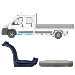 Panel de reparación conjunto para Citroen Jumper 2006-2025 / Izquierda 15388
