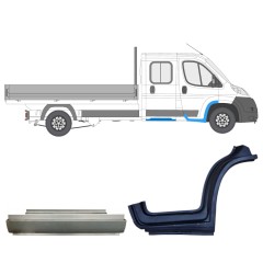 Panel de reparación conjunto para Citroen Jumper 2006-2025 / Derecho / 15383