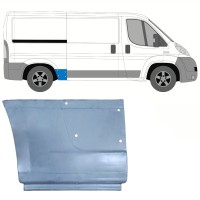 Panel de reparación guardabarros trasero para Fiat Ducato 2006-2014 / Derecho 15111