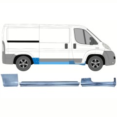 Panel de reparación conjunto para Fiat Ducato 2006-2025 / Derecho / 12418