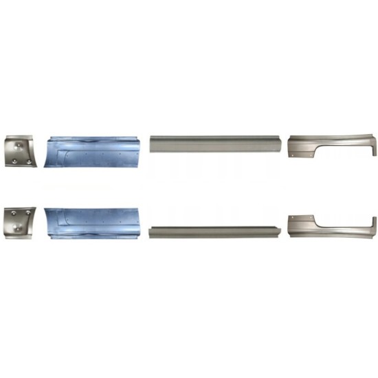 Panel de reparación del umbral para Fiat Ducato 2006-2026 / Izquierda+Derecha / Conjunto 10887