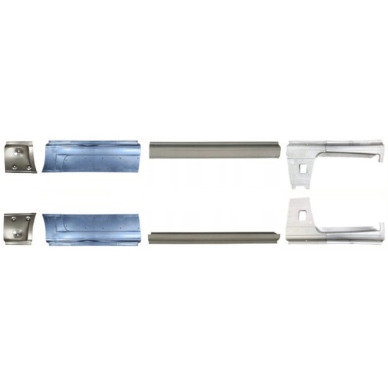 Panel de reparación del umbral para Fiat Ducato 2006-2026 / Izquierda+Derecha / Conjunto 10888