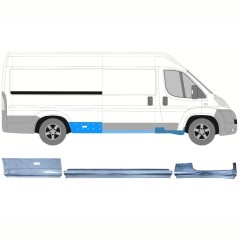 Panel de reparación conjunto para Fiat Ducato 2006-2025 / Derecho / 12422