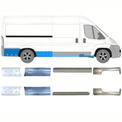 Panel de reparación del umbral para Peugeot Boxer 2006-2026 / Izquierda+Derecha / Conjunto 14168