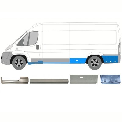 Panel de reparación conjunto para Fiat Ducato 2006-2026 / Izquierda / 16790