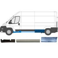 Panel de reparación conjunto para Peugeot Boxer 2006-2026 / Izquierda / 16183