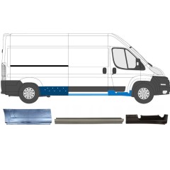 Panel de reparación conjunto para Peugeot Boxer 2006-2026 / Derecho / 16181