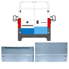 Panel de reparación puerta trasera para Citroen Jumper 2006-2025 / Izquierda+Derecha 15404