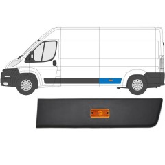 Moldura lateral trasera con lámpara para Peugeot Boxer 2006-2018 / Izquierda / Conjunto 14139