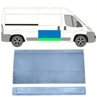 Panel de reparación puerta corredera interna + externa para Fiat Ducato 2006-2014 / Derecho / Conjunto 14824 Panel de reparación puerta corredera interna + externa para Fiat Ducato 2006-2014 / Derecho / Conjunto 14824
