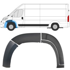 Juego de molduras del guardabarros delantero para Citroen Jumper 2014-2018 / Izquierda / 14400
