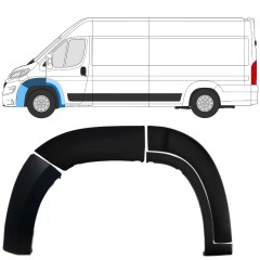 Juego de molduras del guardabarros delantero para Peugeot Boxer 2018-2023 / Izquierda / 14405