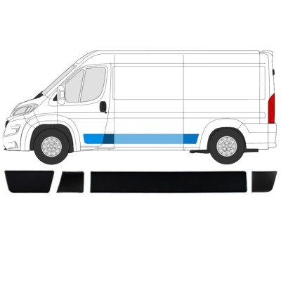 Conjunto de molduras para Fiat Ducato 2018- / Izquierda / 15040