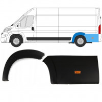 Moldura del arco de rueda trasero con lámpara conjunto para Fiat Ducato Boxer Relay 2018- / Izquierda /  10238