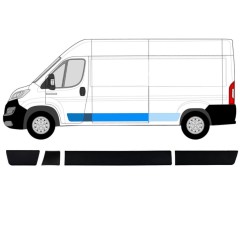 Conjunto de molduras para Peugeot Boxer 2018- / Izquierda / 14417