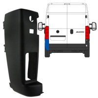 Esquina parachoques trasero 180 grados para Peugeot Boxer 2018- / Izquierda 15439