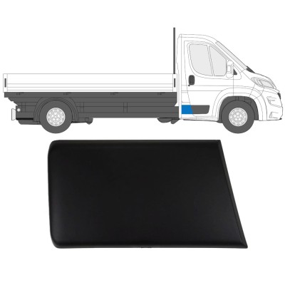 Moldura lateral para Fiat Ducato 2018- / Derecho / Cabina simple 14806