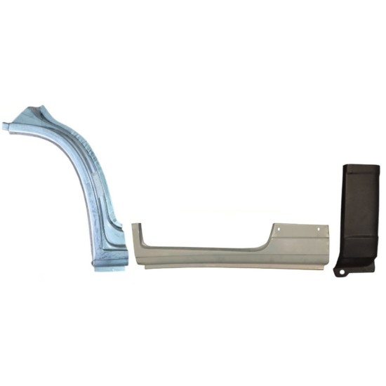 Panel de reparación conjunto para Fiat Ducato 2006-2026 / Izquierda / 17000