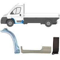 Panel de reparación conjunto para Fiat Ducato 2006-2026 / Izquierda / 17000