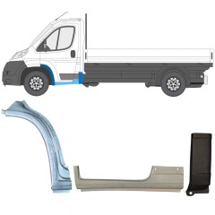 Panel de reparación conjunto para Citroen Jumper 2006-2026 / Izquierda / 17004