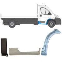 Panel de reparación conjunto para Fiat Ducato 2006-2026 / Derecho / 16999