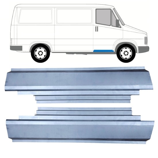 Panel de reparación del umbral para Fiat Ducato 1981-1994 / Izquierda+Derecha / Conjunto 16153