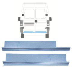 Panel de reparación puerta trasera interna para Fiat Ducato 1994-2006 / Izquierda+Derecha / Conjunto 9747