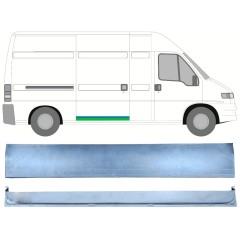 Panel de reparación puerta corredera para Fiat Ducato 1994-2006 / Derecho / Conjunto 12688