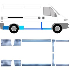 Panel de reparación conjunto para Fiat Ducato 1994-2006 / Izquierda+Derecha / 16786