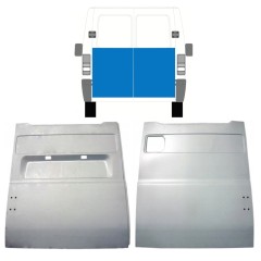 Panel de reparación puerta trasera para Fiat Ducato 1994-2006 / Izquierda+Derecha / Conjunto 9860